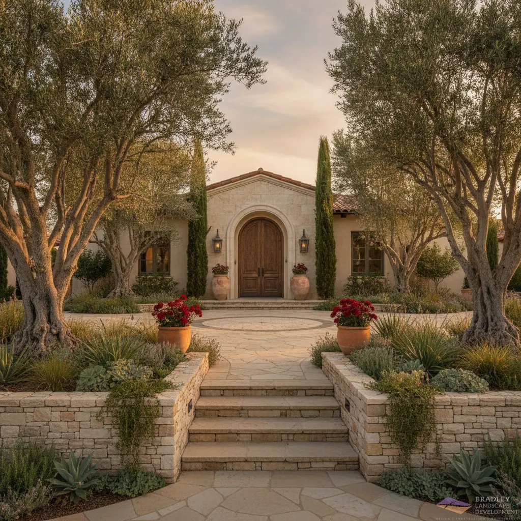 Rancho Santa Fe Estate — Mediterranean Estate by Bradley Landscape